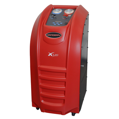 Máy phục hồi môi chất lạnh AC Vỏ màu đỏ Màn hình chiếu đèn đen X520